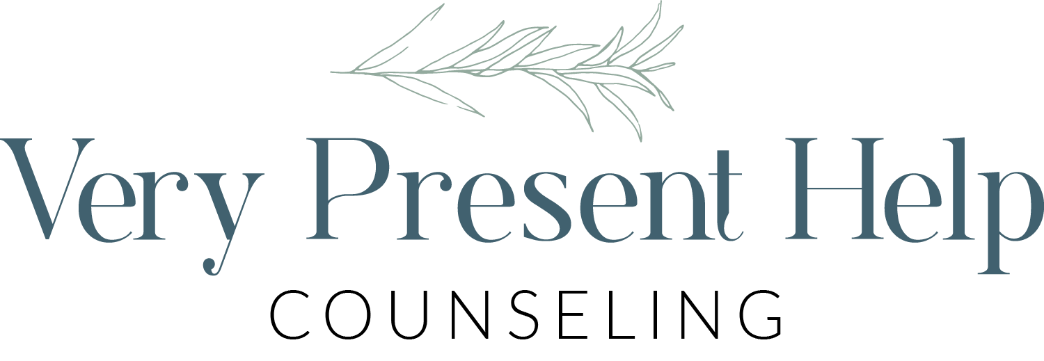 Very Present Help logo green horizontal